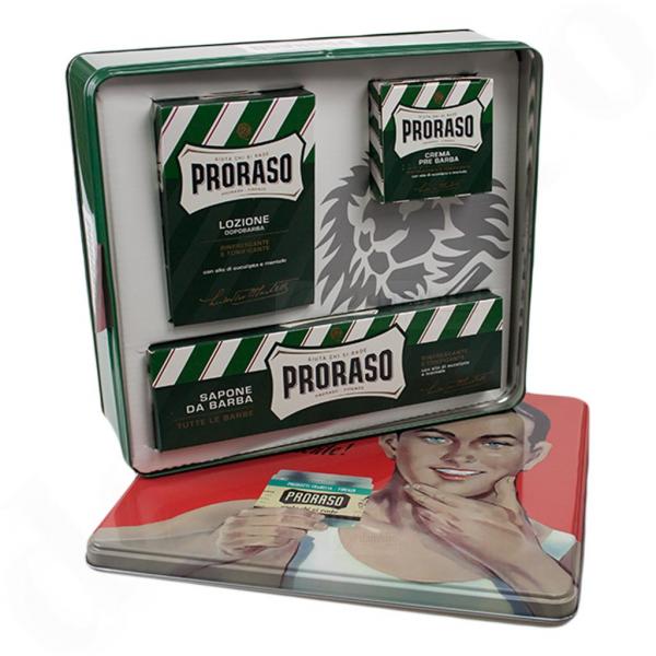 Proraso Vintage Tin Box Green - Der Blickfang im Badezimmer - Proraso Vintage Tin Box Green - Der Blickfang im Badezimmer