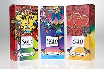 Solo Soprani - drei neue Düfte: Dream, Love und Smile - Solo Soprani - drei neue Düfte: Dream, Love und Smile