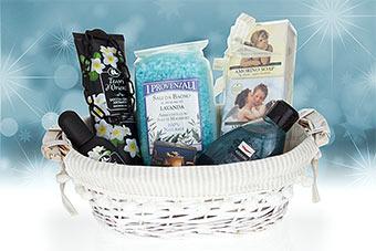 dambiro Geschenkidee - Wellness SPA Set mit Geschenkkorb von dambiro