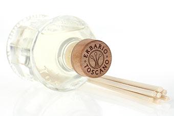 Raumdüfte von Erbario Toscano - Edle Diffuser im Glasflakon mit einzigartigen Düften