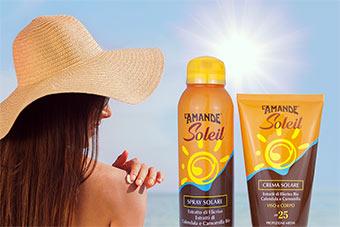L\'Amande Soleil - Die Linie für Sommer, Strand &amp; Meer - Sonnenschutz und After Sun von L\'Amande Soleil