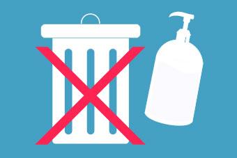 Info zu Flüssigseifen im Spender - Flüssigseifen Info