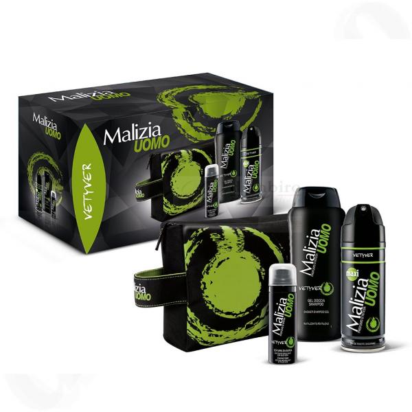 Malizia Uomo Vetyver Geschenkset für Männer 2017 - Malizia Uomo Vetyver Geschenkset für Männer 2017