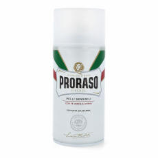 Proraso schaving foam white for sensible skin 300ml - bianca