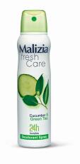 Malizia fresh care deodorant Spray Cucumber &amp; Green tea 24h invisible 150ml