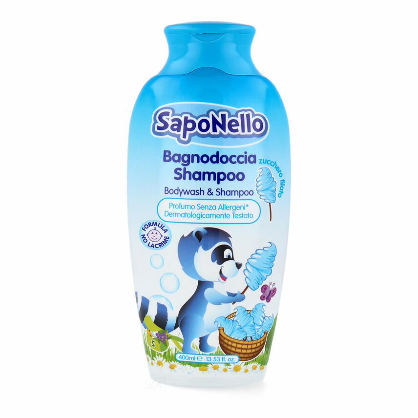 Paglieri SapoNello Duschgel &amp; Shampoo Kids Zuckerwatte 400 ml