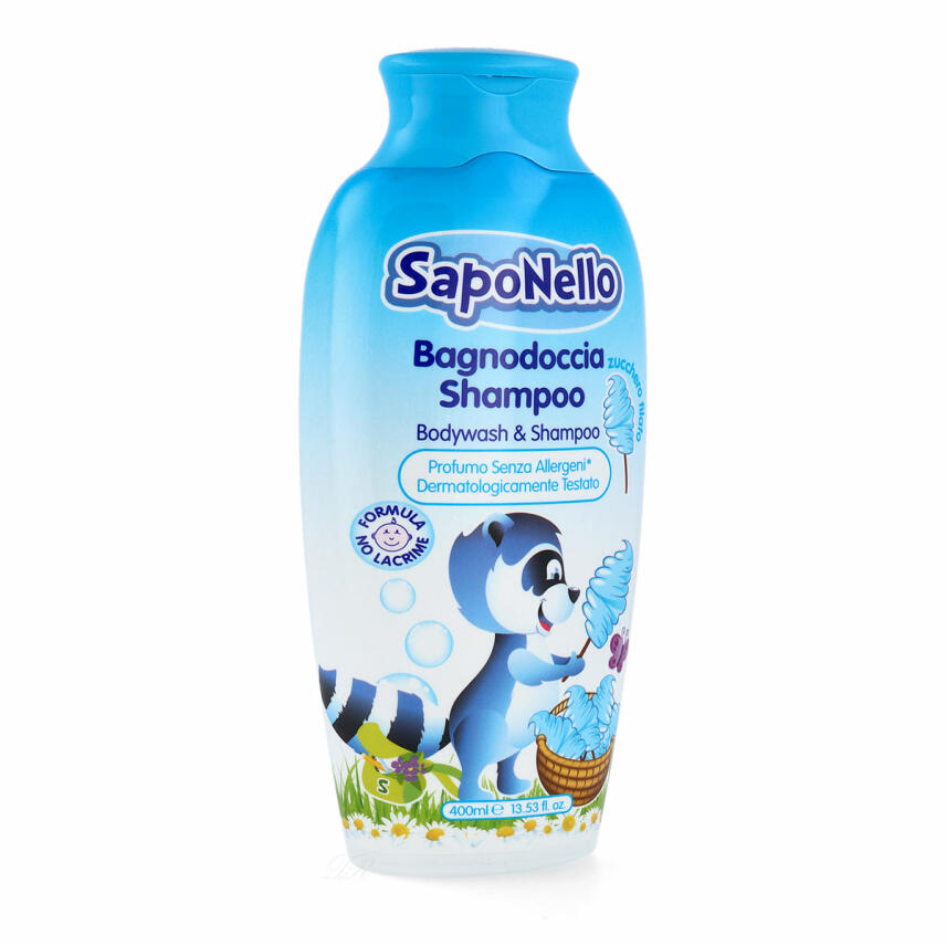 Paglieri SapoNello Shower Gel &amp; Shampoo Kids Cotton Candy 400 ml