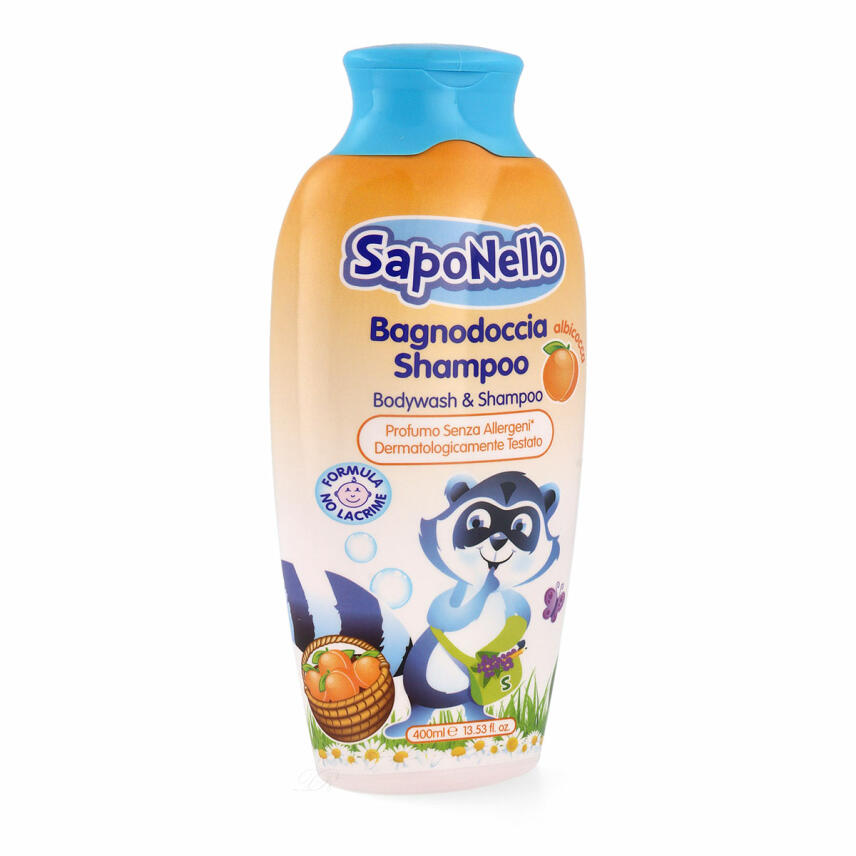 Paglieri SapoNello Duschgel &amp; Shampoo Kids Aprikose 400 ml