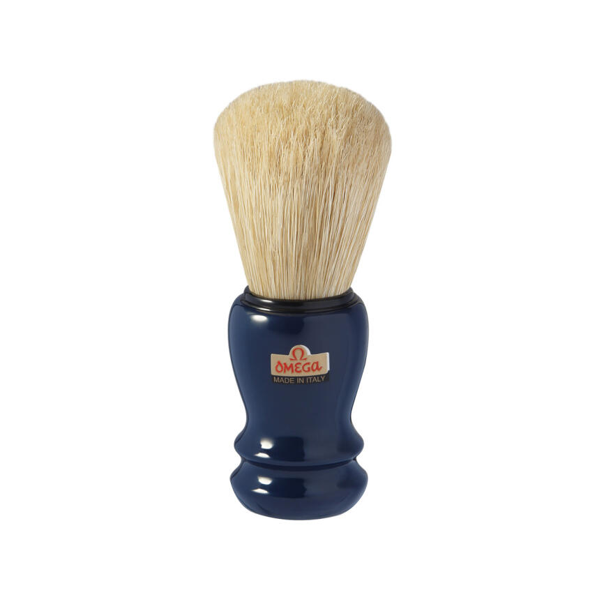 Omega shaving brush 10108 - blue