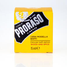 PRORASO Moustache Wax Cera Baffi 15 ml