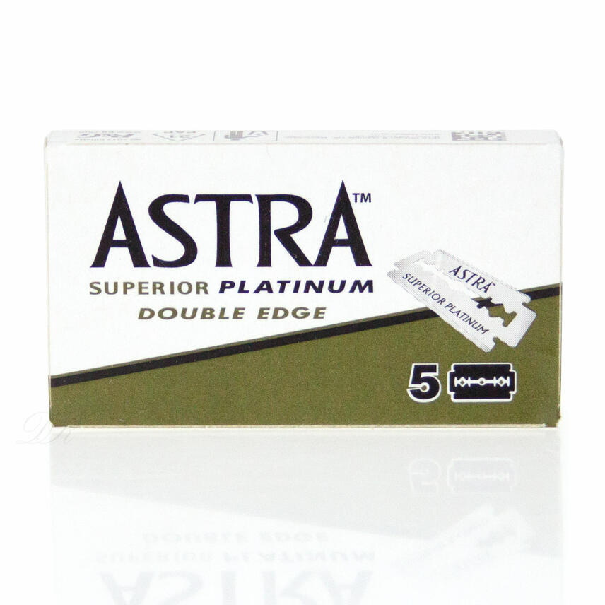 Astra Superior Platinum Double Edge green Rasierklingen 5 St&uuml;ck
