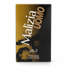 MALIZIA UOMO GOLD After Shave Tonic Lotion 3x 100 ml