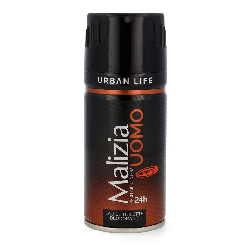 Malizia Uomo Urban Life Eau de Toilette Deodorant 6 x 150 ml