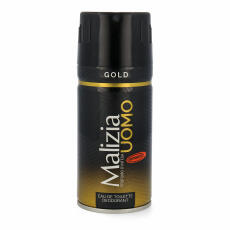 MALIZIA UOMO GOLD Set deo + showergel + After shave + shaving foam