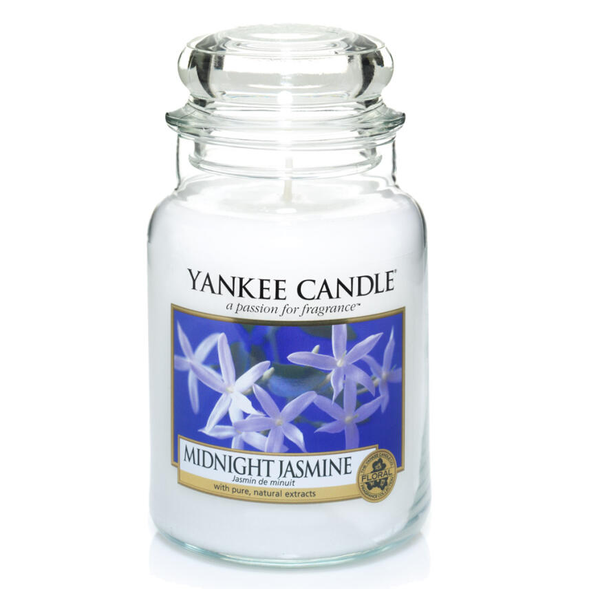 Yankee Candle Midnight Jasmine Duftkerze Gro&szlig;es Glas 623 g
