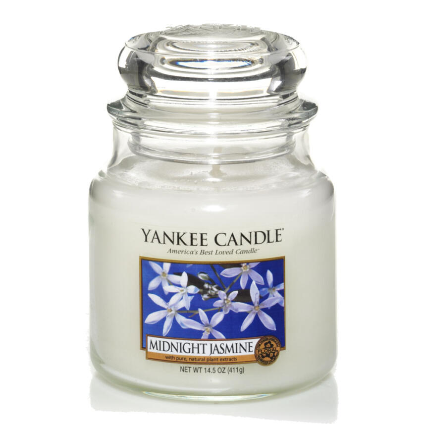 Yankee Candle Midnight Jasmine Scented Candle Medium Jar 411 g