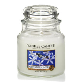 Yankee Candle Midnight Jasmine Scented Candle Medium Jar...