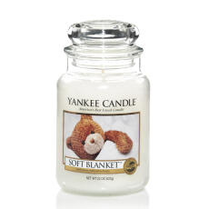 Yankee Candle Soft Blanket Duftkerze Gro&szlig;es Glas 623 g