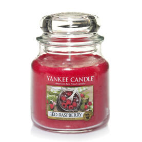 Yankee Candle Red Raspberry Duftkerze Mittleres Glas 411 g