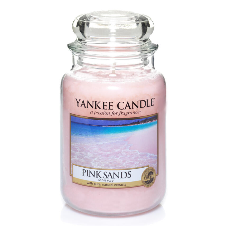 Yankee Candle Pink Sands Duftkerze Gro&szlig;es Glas 623 g