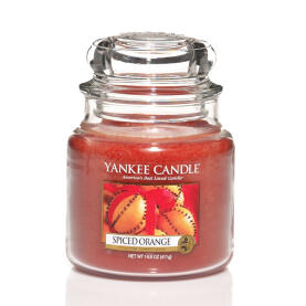 Yankee Candle Spiced Orange Scented Candle Medium Jar 411 g