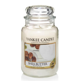 Yankee Candle Shea Butter Duftkerze Großes Glas 623 g