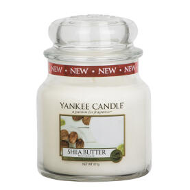 Yankee Candle Shea Butter Duftkerze Mittleres Glas 411 g