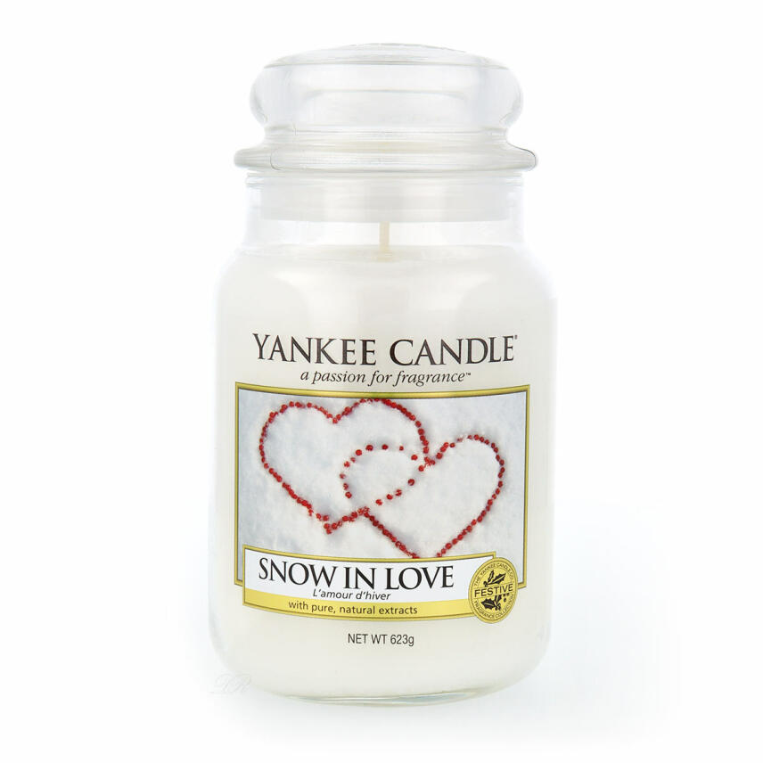 Yankee Candle Snow In Love Duftkerze Gro&szlig;es Glas 623 g