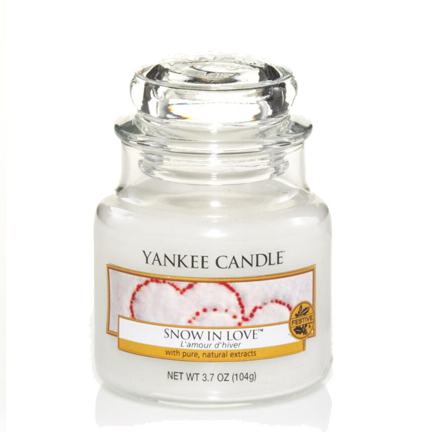 Yankee Candle Snow In Love Duftkerze Kleines Glas 104 g