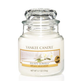 Yankee Candle Fluffy Towels Scented Candle Small Jar 104 g
