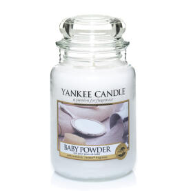 Yankee Candle Baby Powder Scented Candle Large Jar 623 g / 22 oz.