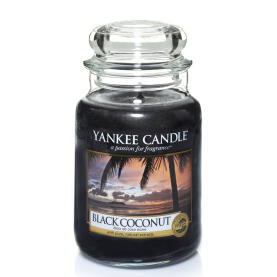 Yankee Candle Black Coconut Duftkerze Großes Glas 623 g