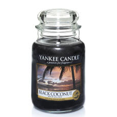Yankee Candle Black Coconut Duftkerze Gro&szlig;es Glas...