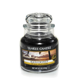 Yankee Candle Black Coconut Duftkerze Kleines Glas 104 g