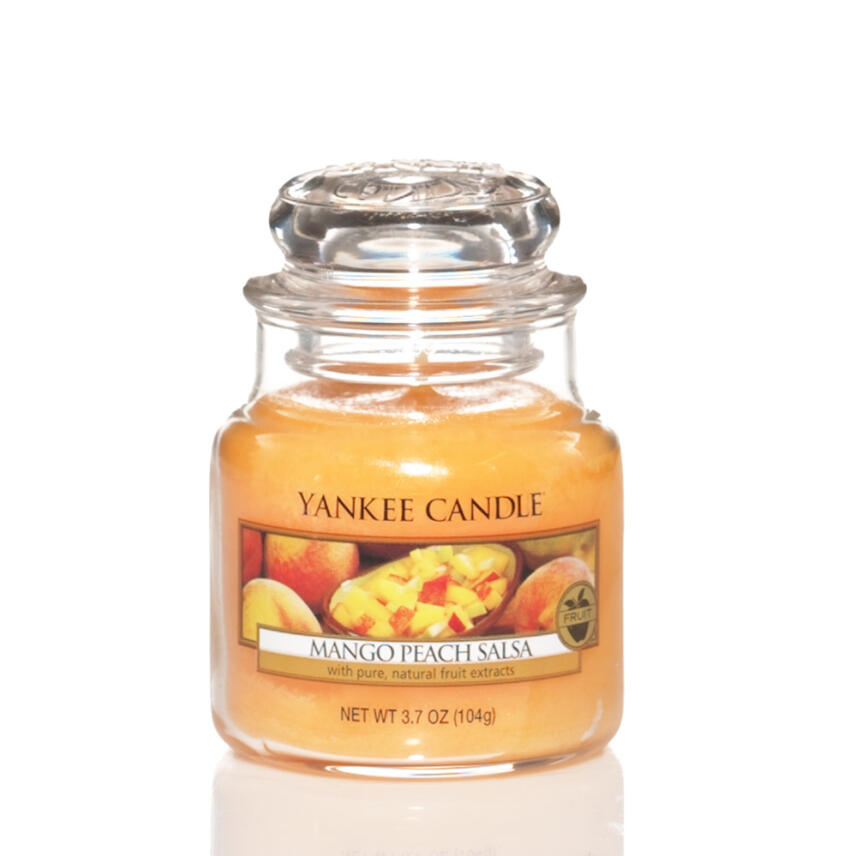 Yankee Candle Mango Peach Salsa Scented Candle Small Jar 104 g