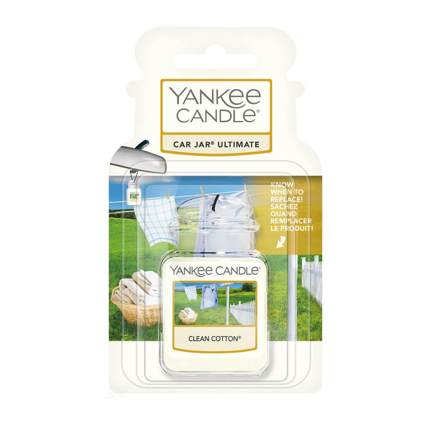 Yankee Candle Clean Cotton Car Jar Ultimate Lufterfrischer