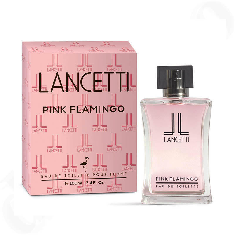 Lancetti Pink Flamingo Eau de Toilette for woman 100 ml