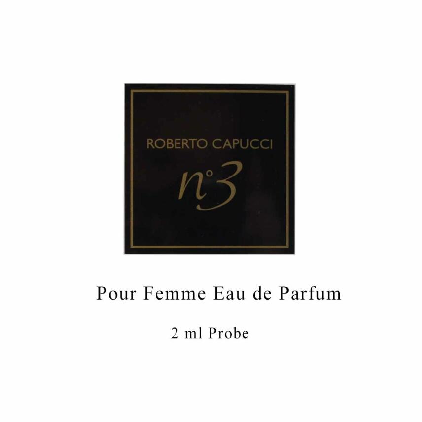 CAPUCCI N&deg;3 pour femme Eau de Parfum 2 ml - sample 