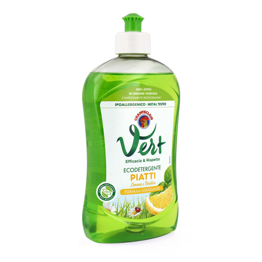 Chante Clair Sp&uuml;lmittel Sp&uuml;lreiniger VERT Zitrone und Basilikum 500 ml