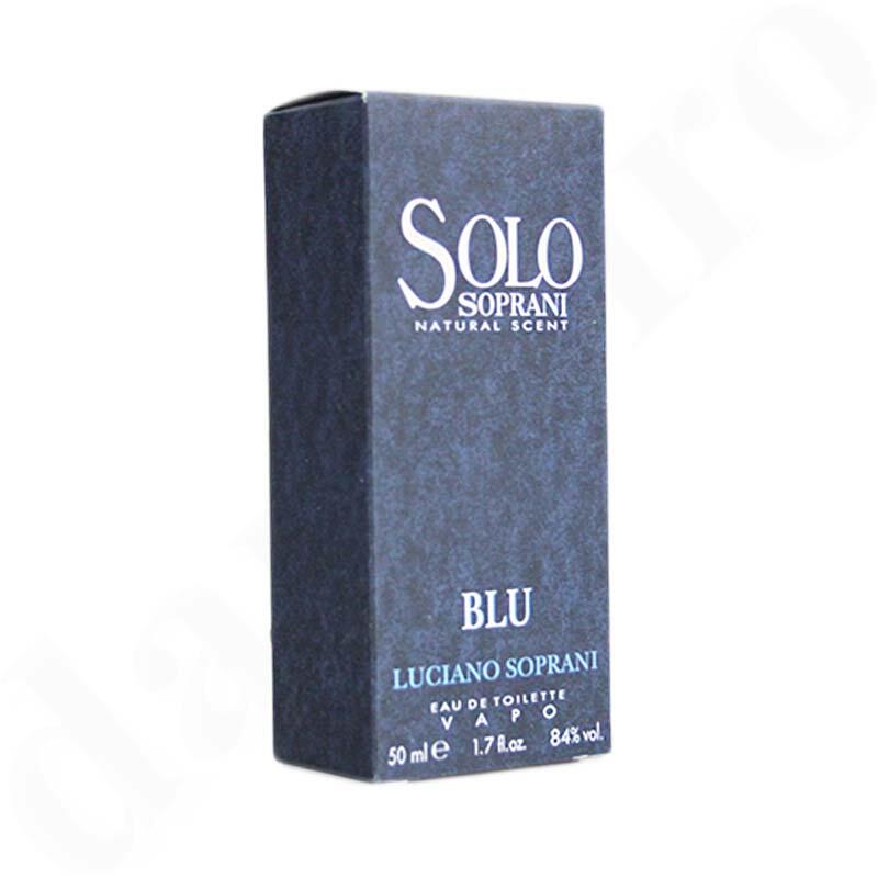 Luciano Soprani Solo Soprani Blu pour Homme Eau de Toilette 50 ml vapo