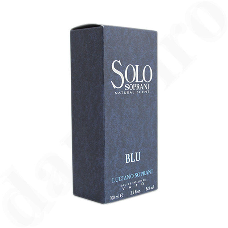 Luciano Soprani Solo Soprani Blu Natural Scent pour homme Eau de Toilette 100 ml