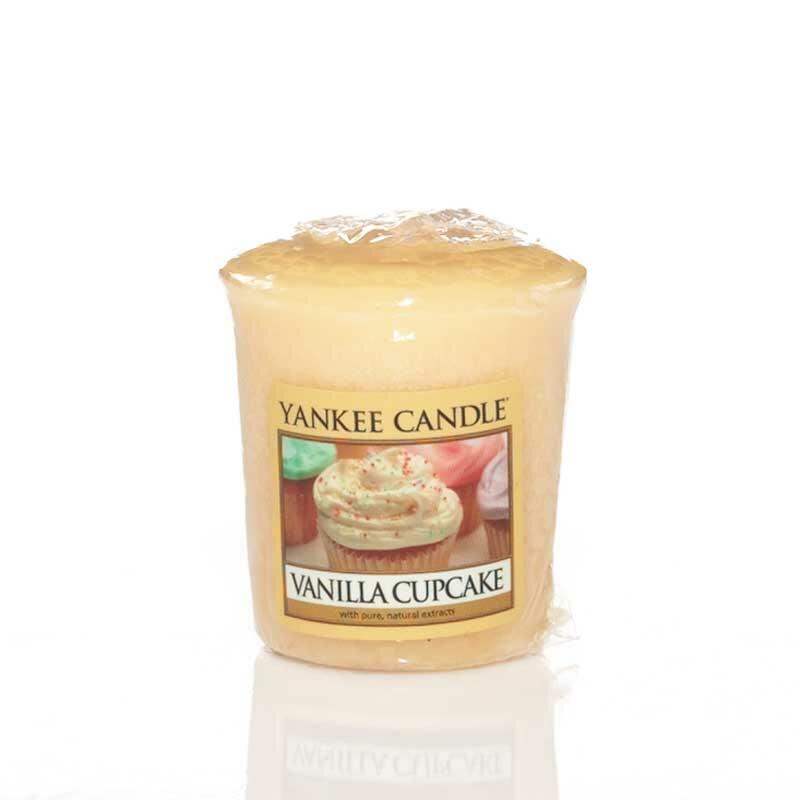Yankee Candle Vanilla Cupcake Votiv Sampler Duftkerze 49 g