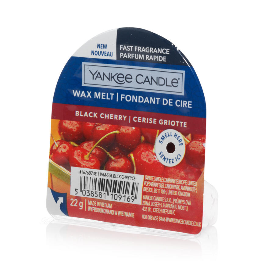 Yankee Candle Black Cherry Wax Melt Duftwachs 22 g