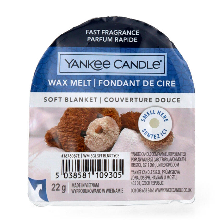 Yankee Candle Soft Blanket Wax Melt Duftwachs 22 g