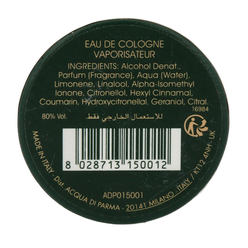 Acqua di Parma Colonia C.L.U.B. Eau de Cologne Spray 50 ml