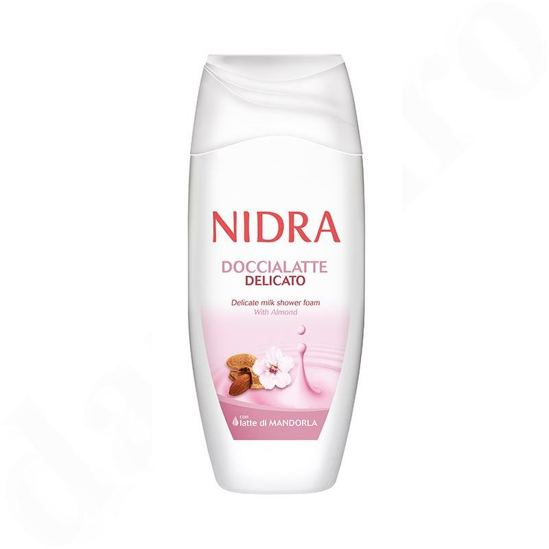 Nidra shower milk delicat with almon milk 250 ml