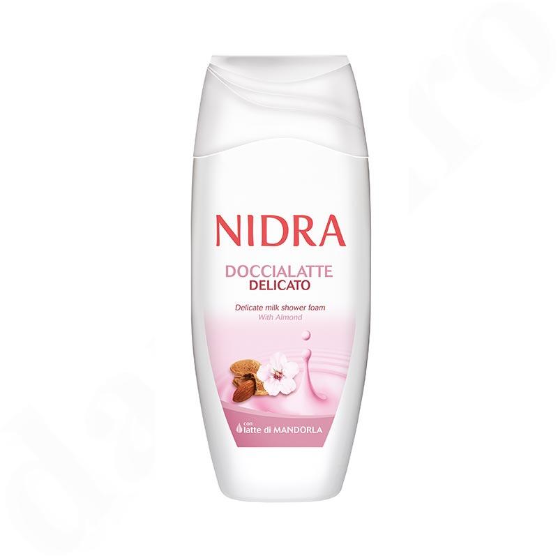 Nidra Duschmilch Delicato mit Mandelmilch feuchtigkeits-spendend 250 ml