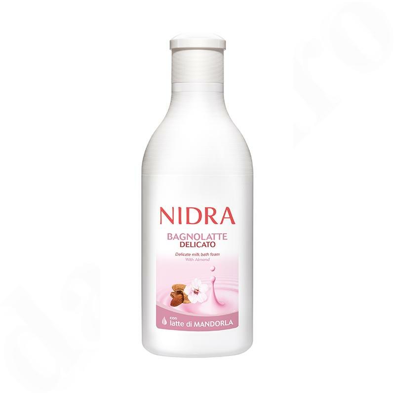 Nidra Bademilch Delicato mit Mandelmilch feuchtigkeits-spendend 750 ml