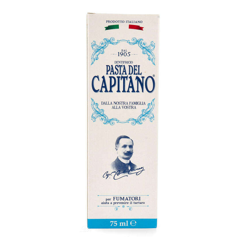 Pasta del Capitano Premium Edition 1905 Smokers Zahnpasta f&uuml;r Raucher 75 ml