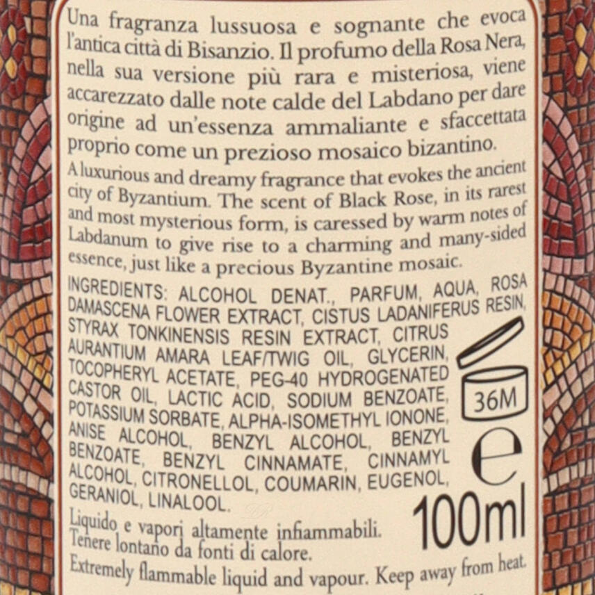 tesori d&acute;Oriente Byzantium Aromatic Parfum Eau de Toilette for women 100 ml 